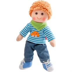 Heless 71 - Jungen-Puppe, Niki, 32 Cm Stoffpuppe Spielzeug Spielpuppe