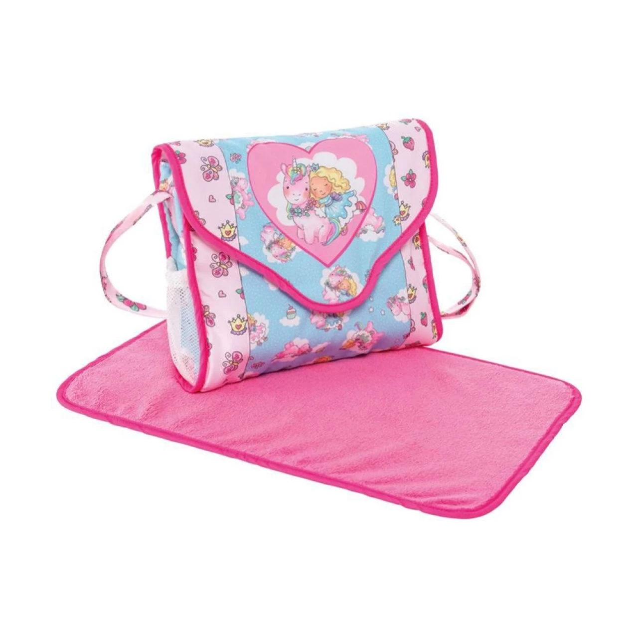 Heless Wickeltasche Einhorn Emil & Fee Emma Und Wickelzubehör Puppenzubehör 2 Heless Wickeltasche Einhorn Emil & Fee Emma Und Wickelzubehör Puppenzubehör – Bild 2