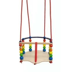 Bartl 111145 - Gitterschaukel De Luxe Kinderschaukel Babyschaukel Holzspielzeug