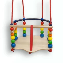 Bartl 111145 - Gitterschaukel De Luxe Kinderschaukel Babyschaukel Holzspielzeug -Spielzeug Geschäft xhes 111145 2 1280x1280
