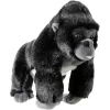 Heunec Plüschtier Gorilla 26cm Schwarz Kuscheltier Stofftier