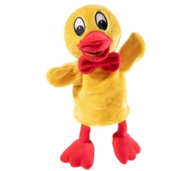 Heunec Handpuppe Schnatterinchen 28 Cm Gelb GRS Material Ente Von Sandmännchen