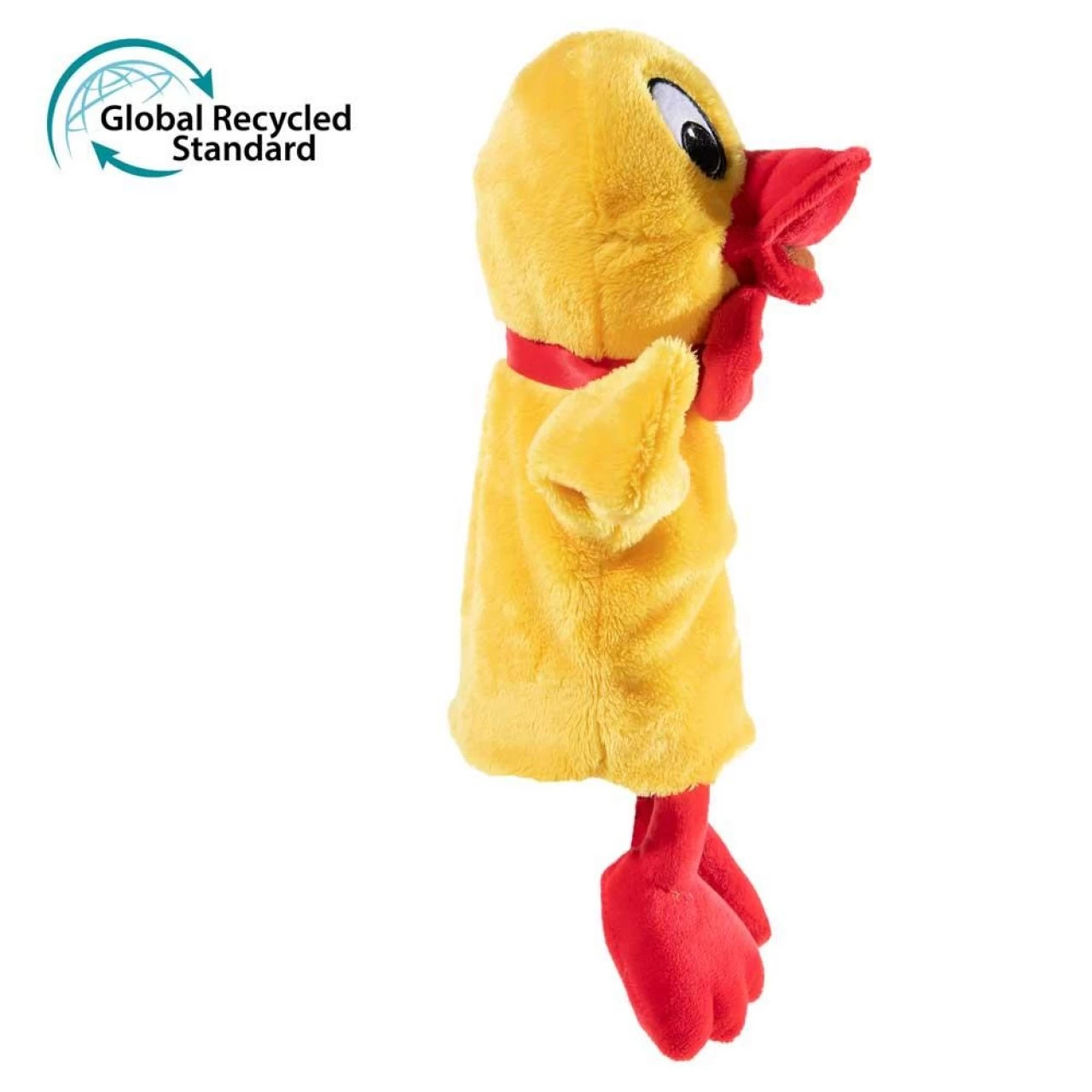 Heunec Handpuppe Schnatterinchen 28 Cm Gelb GRS Material Ente Von Sandmännchen 2 Heunec Handpuppe Schnatterinchen 28 Cm Gelb GRS Material Ente Von Sandmännchen – Bild 2