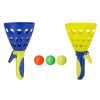 Idena Fangballspiel Für Kinder 2 Fangkörbe Und 3 Bälle | 1 Set Mit Zufälliger Farbe