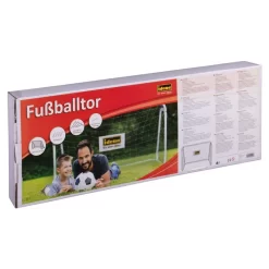Idena Fußballtor Aus Metall Mit Netz Ca. 124 X 96 X 61 Cm Weiß Ideal Für Outdoor Garten Park Strand Halle -Spielzeug Geschäft xide 40099 3 1280x1280