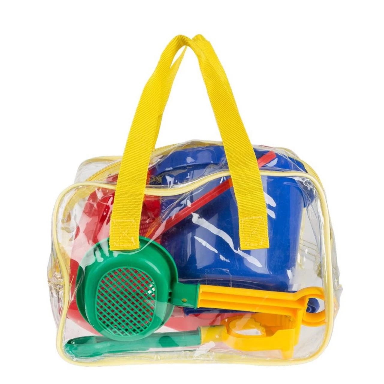 Idena Sandspielzeug Set Tasche Eimer Sieb Gießkanne 2 Förmchen Harke Schaufel Bunt Strandspielzeug 3 Idena Sandspielzeug Set Tasche Eimer Sieb Gießkanne 2 Förmchen Harke Schaufel Bunt Strandspielzeug – Bild 3