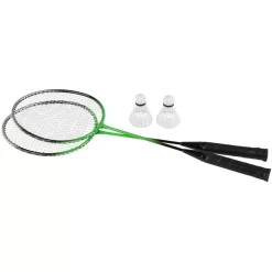 Idena 40184 - Badminton- Und Tennis-Netz, 2 In 1 Set Mit 2 Federballschlägern Und 2 Federbällen, In Transportbox, Abwechslungsreicher Spielspaß Für Alle Altersstufen Für Drinnen Und Draußen -Spielzeug Geschäft xide 40184 2 1280x1280