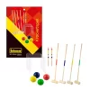 Idena Krocketspiel Holz Mit 4 Schläger 52 Cm Outdoorspiel