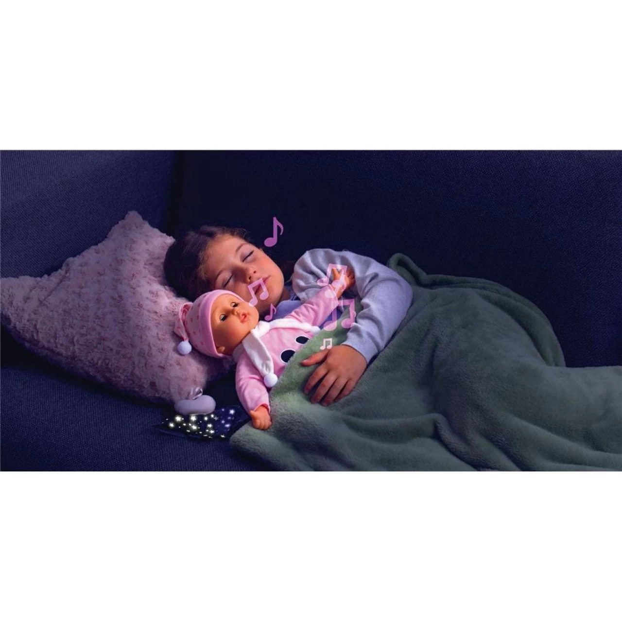 Dimian Puppe Bambolina Mit Magischem Schmusetuch Spricht 50 Wörter Mit Aufnahmefunktion 42 Cm Rosa 3 Dimian Puppe Bambolina Mit Magischem Schmusetuch Spricht 50 Wörter Mit Aufnahmefunktion 42 Cm Rosa – Bild 3