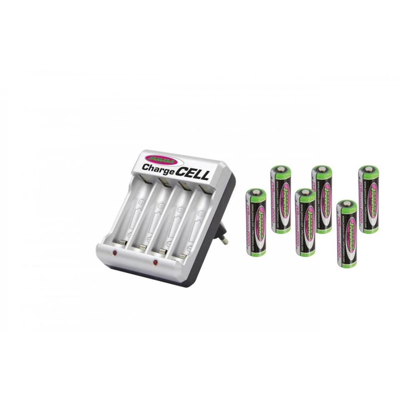 Jamara Ladegerät Für AA, AAA, NiMH Akkus Charge Cell Inkl. VE6 AA 1,2V 2400mAh Ladetechnik Zubehör 1 Jamara Ladegerät Für AA, AAA, NiMH Akkus Charge Cell Inkl. VE6 AA 1,2V 2400mAh Ladetechnik Zubehör