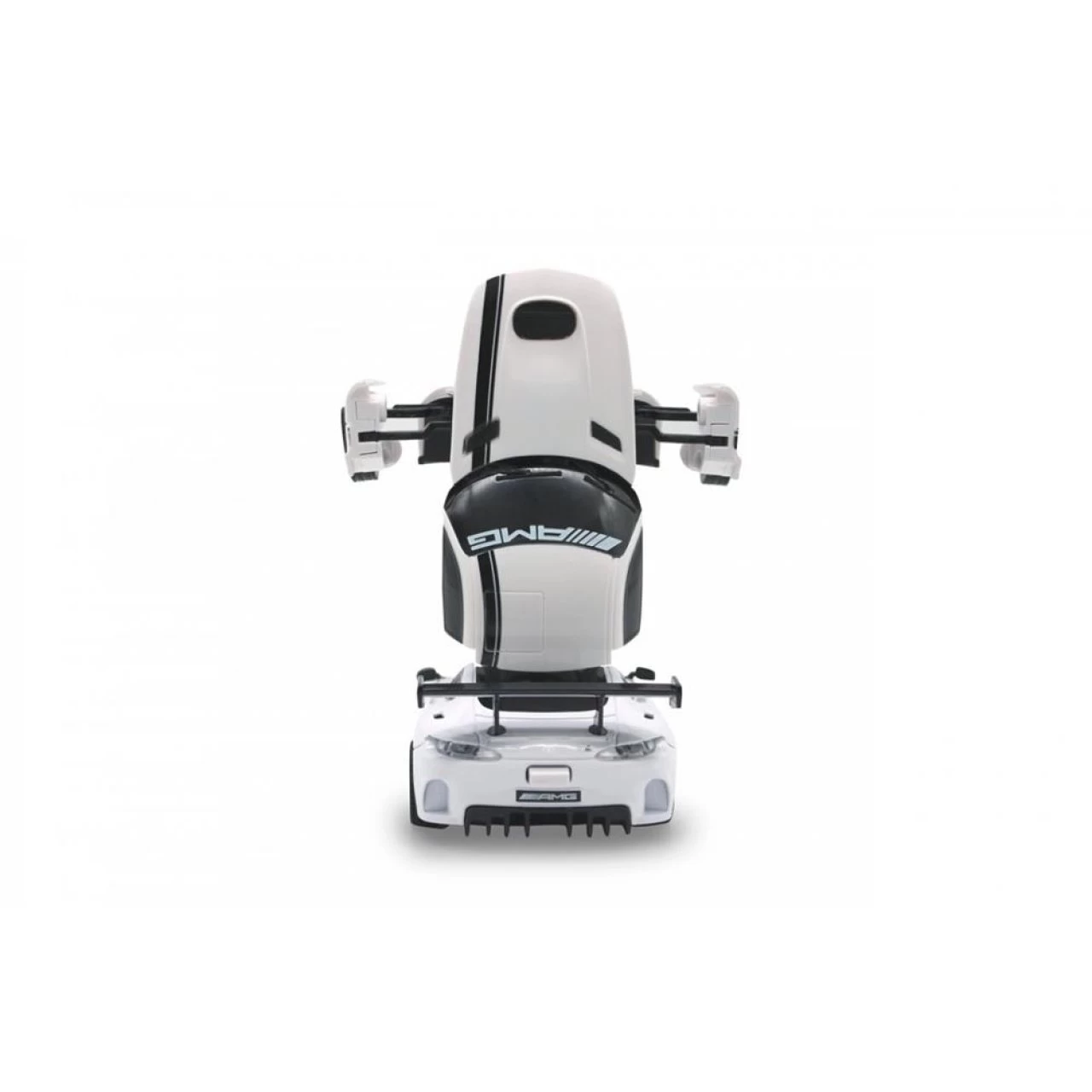 Jamara Mercedes-Benz AMG GT3 Transformable DieCast 1:32 Weiß 2in1 Transformation Roboter Fahrzeug 5 Jamara Mercedes-Benz AMG GT3 Transformable DieCast 1:32 Weiß 2in1 Transformation Roboter Fahrzeug – Bild 5