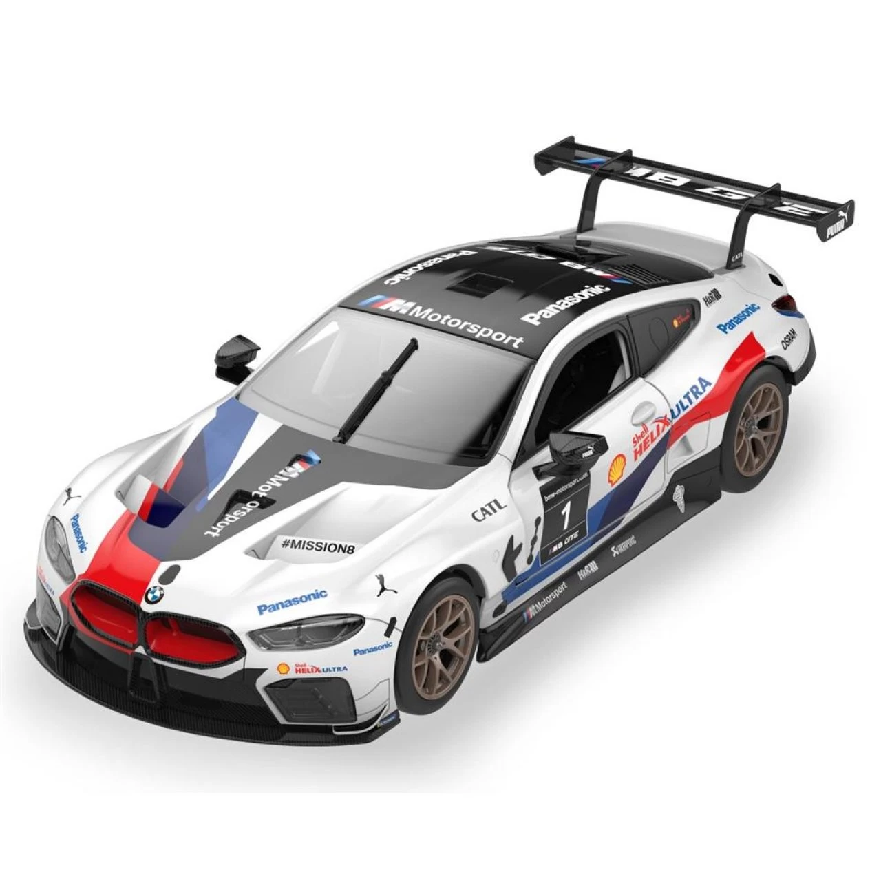 Jamara BMW M8 GTE 1:18 Weiß 2,4GHz Bausatz RC-Auto Funkferngesteuertes Fahrzeug 4 Jamara BMW M8 GTE 1:18 Weiß 2,4GHz Bausatz RC-Auto Funkferngesteuertes Fahrzeug – Bild 4