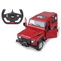 Jamara Land Rover Defender 1:14 Rot 2,4GHz Funkferngesteuertes Auto Fahrzeug Mit Licht