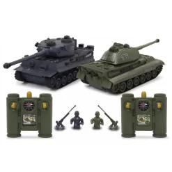 Jamara Panzer Tiger Battle Set 1:28 2,4GHz Einsatzfahrzeuge Funkferngesteuertes Fahrzeug