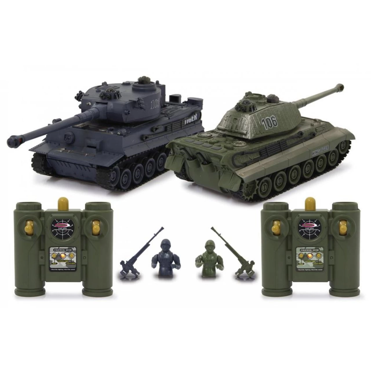 Jamara Panzer Tiger Battle Set 1:28 2,4GHz Einsatzfahrzeuge Funkferngesteuertes Fahrzeug 1 Jamara Panzer Tiger Battle Set 1:28 2,4GHz Einsatzfahrzeuge Funkferngesteuertes Fahrzeug