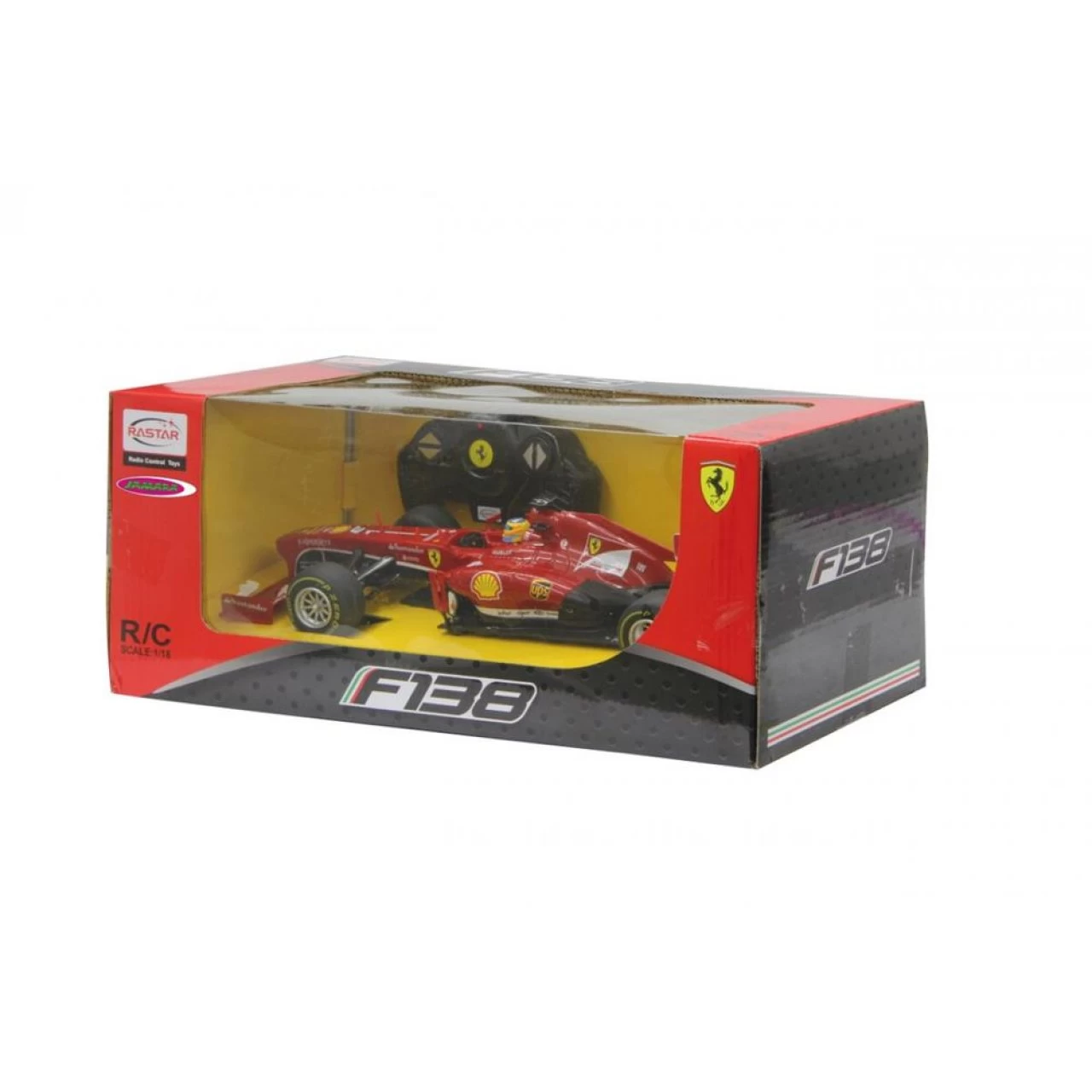 Jamara Ferrari F1 1:18 Rot 40MHz Funkferngesteuertes Auto Fahrzeug Rennauto 6 Jamara Ferrari F1 1:18 Rot 40MHz Funkferngesteuertes Auto Fahrzeug Rennauto – Bild 6