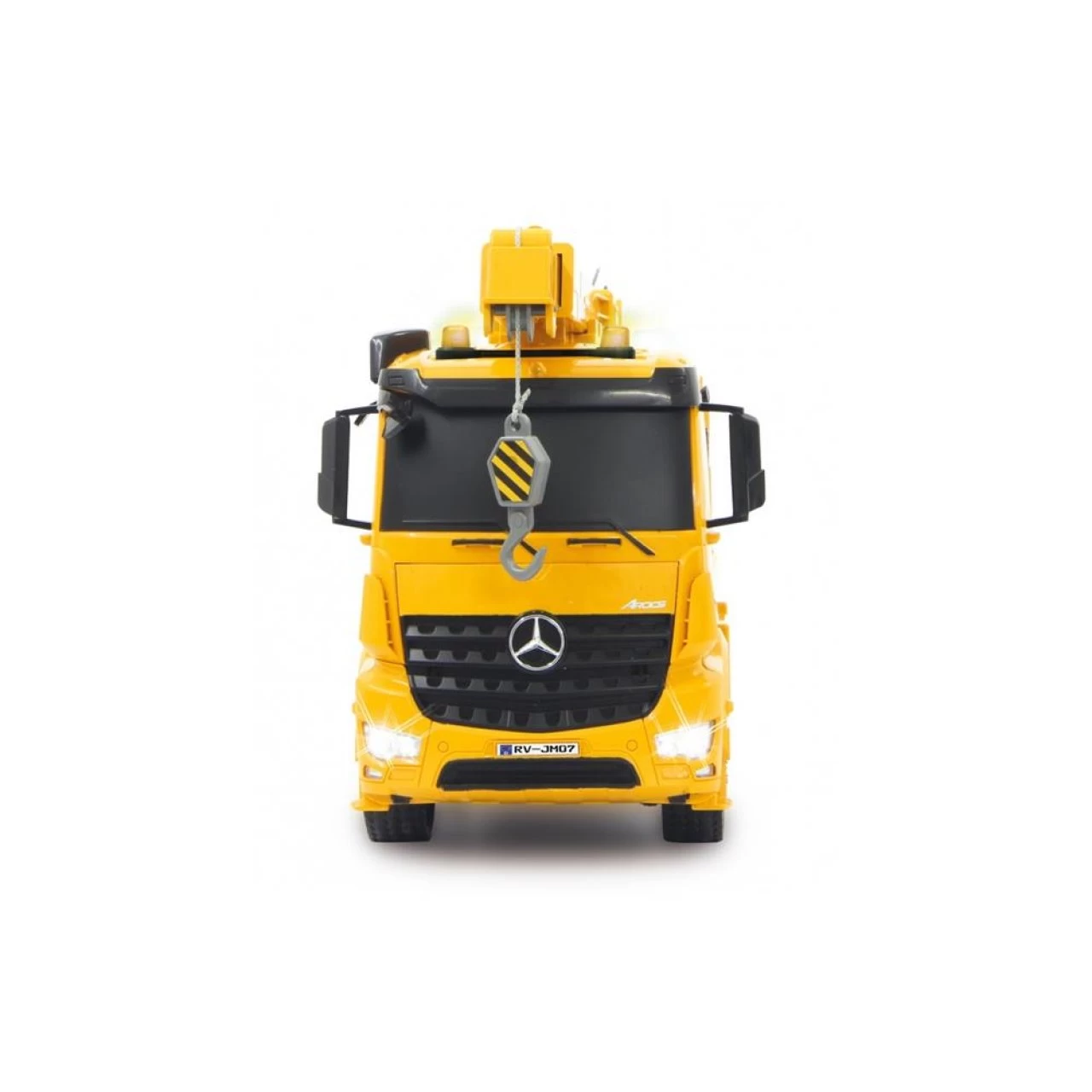 Jamara Schwerlastkran Mercedes-Benz Arocs 1:20 2,4G Ferngesteuertes Baufahrzeug Baustelle 4 Jamara Schwerlastkran Mercedes-Benz Arocs 1:20 2,4G Ferngesteuertes Baufahrzeug Baustelle – Bild 4