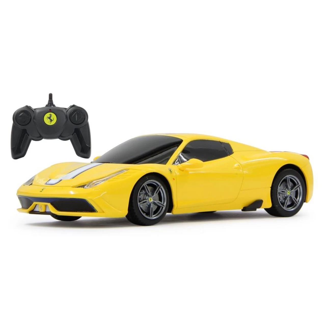 Jamara Ferrari 458 Speciale A 1:24 Gelb 27MHz Funkferngesteuertes Auto Fahrzeug 1 Jamara Ferrari 458 Speciale A 1:24 Gelb 27MHz Funkferngesteuertes Auto Fahrzeug