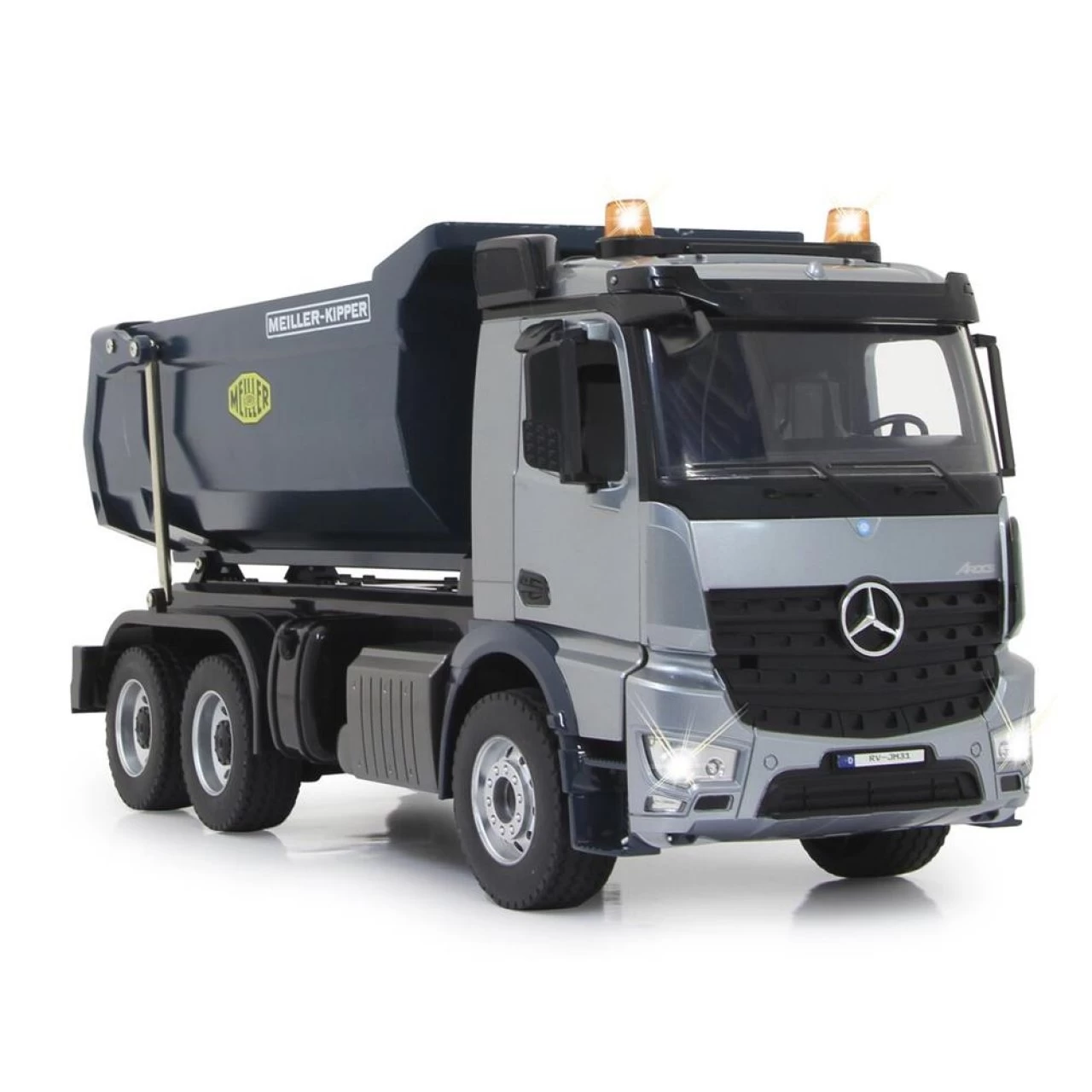 Jamara RC Muldenkipper Mercedes-Benz Arocs Metal Meiller 1:20 2,4GHz Ferngesteuert Kipper LKW 3 Jamara RC Muldenkipper Mercedes-Benz Arocs Metal Meiller 1:20 2,4GHz Ferngesteuert Kipper LKW – Bild 3