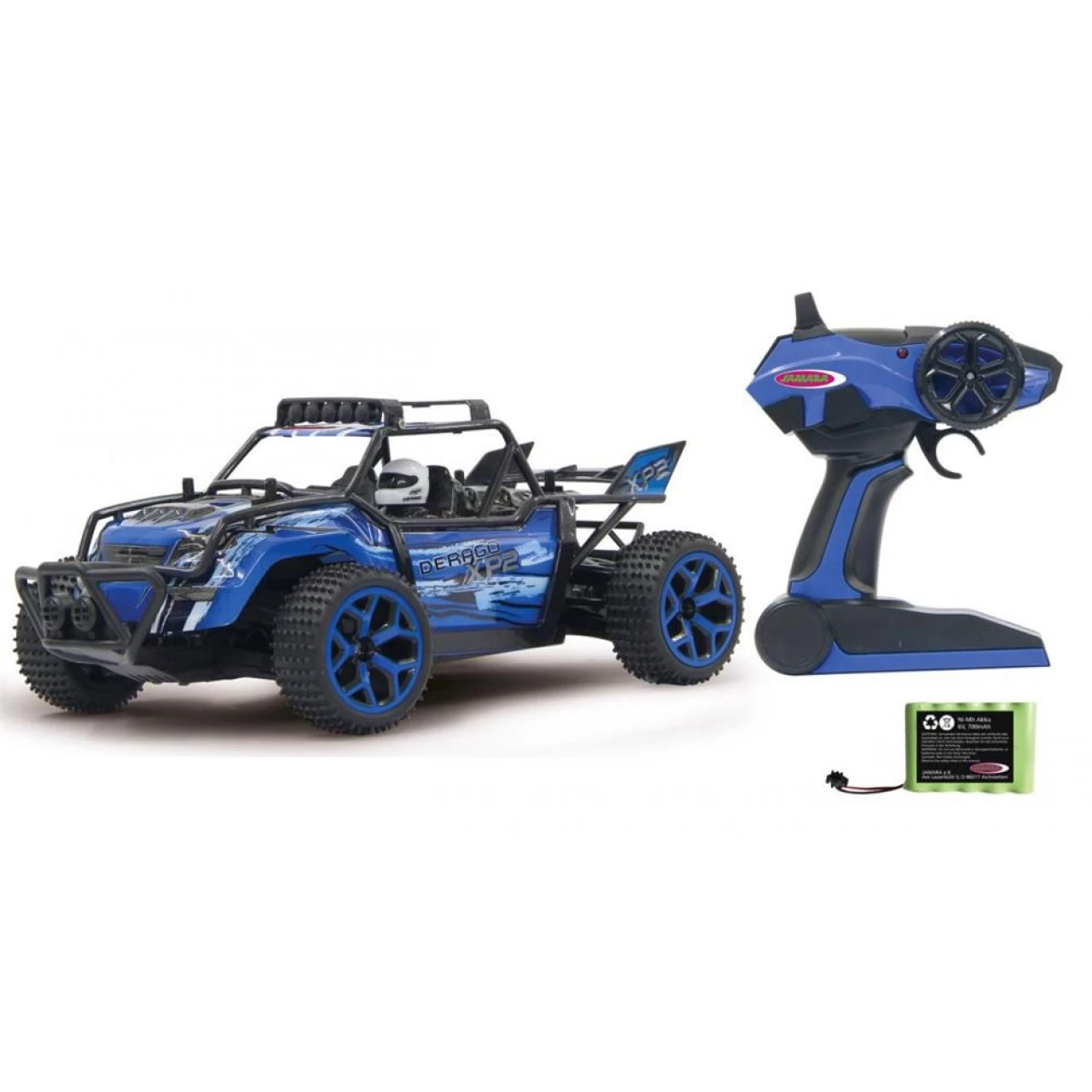 Jamara Derago XP2 4WD Blau 2,4GHz Offroad-Fahrzeug Funkferngesteuertes Auto 1 Jamara Derago XP2 4WD Blau 2,4GHz Offroad-Fahrzeug Funkferngesteuertes Auto