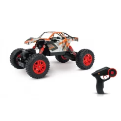 Jamara Hillriser Crawler 4WD 1:18 Orange 2,4GHz Funkferngesteuertes Offroad Fahrzeug Auto