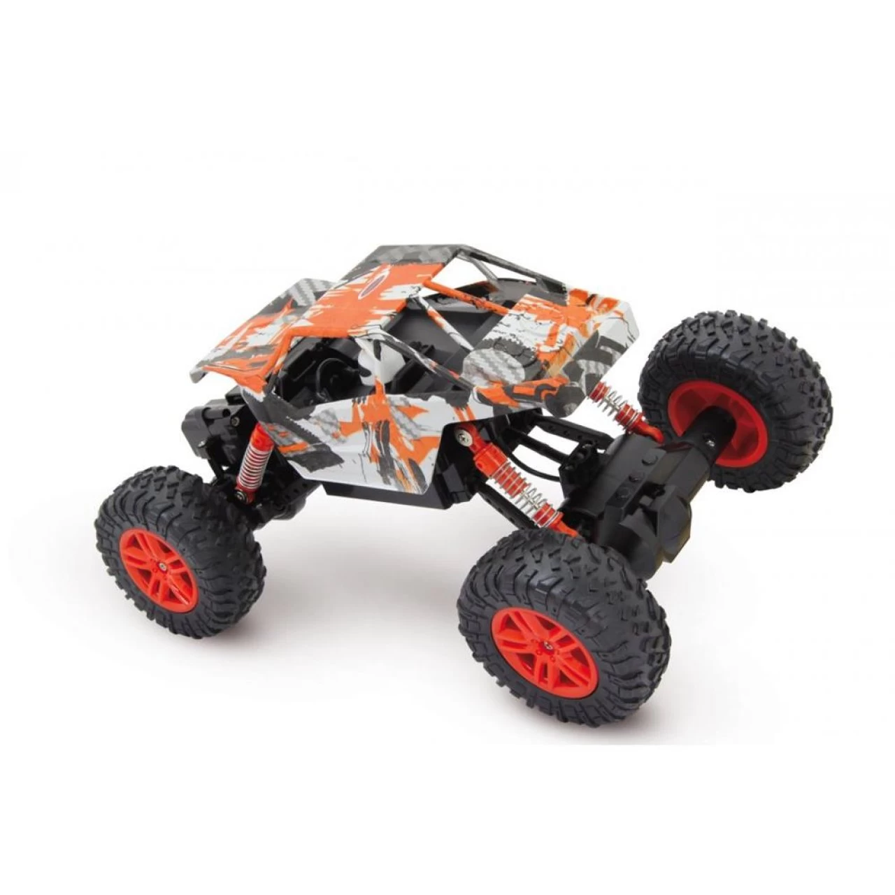 Jamara Hillriser Crawler 4WD 1:18 Orange 2,4GHz Funkferngesteuertes Offroad Fahrzeug Auto 6 Jamara Hillriser Crawler 4WD 1:18 Orange 2,4GHz Funkferngesteuertes Offroad Fahrzeug Auto – Bild 6