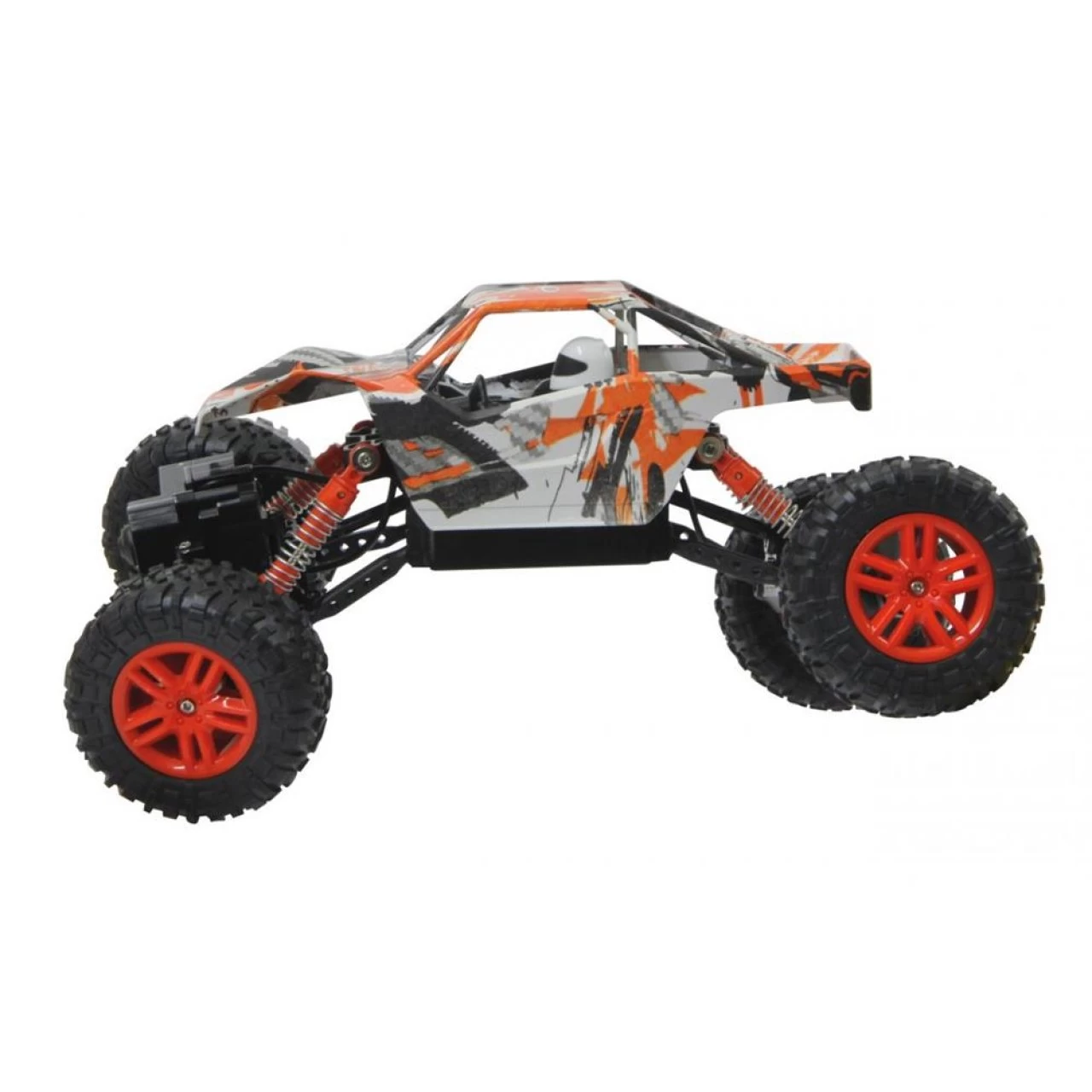 Jamara Hillriser Crawler 4WD 1:18 Orange 2,4GHz Funkferngesteuertes Offroad Fahrzeug Auto 7 Jamara Hillriser Crawler 4WD 1:18 Orange 2,4GHz Funkferngesteuertes Offroad Fahrzeug Auto – Bild 7