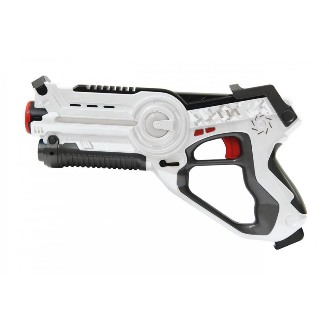 Jamara Impulse Laser Gun Bug Hunt Set Weiss/orange Outdoorspielzeug Spielzeugwaffe 6 Jamara Impulse Laser Gun Bug Hunt Set Weiss/orange Outdoorspielzeug Spielzeugwaffe – Bild 6