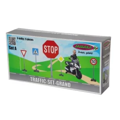 Jamara Traffic-Set Mit 5 Verkehrsschildern Aus Robustem Leichtem Kunststoff -Spielzeug Geschäft xjam 460257 2 1280x1280