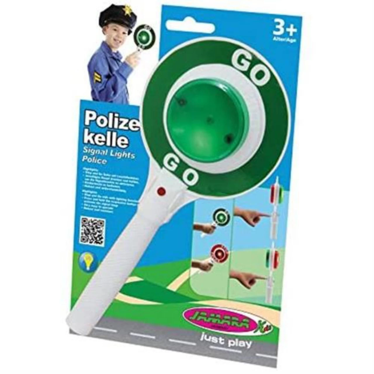 Jamara Polizeikelle Mit Licht Kelle Signalkelle 460308 1 Jamara Polizeikelle Mit Licht Kelle Signalkelle 460308