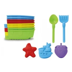 Jamara Sandkasten Burg Steckbar 13-teilig Strandspielzeug Sommerspielzeug Kleinkinder -Spielzeug Geschäft xjam 460343 3 1280x1280