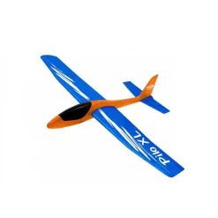 Jamara Pilo XL Schaumwurfgleiter EPP Blau Orange Wurfflugzeug Wurfgleiter Flieger