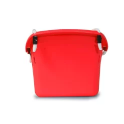 JAMARA 460661 Babyschaukel Small Swing – Ab 10 Monate, Robuster Kunststoff, Belastbar Bis 25 Kg, Inkl. Sicherheitsbügel, Kippsicher, Indoor-Outdoor Geeignet, Rot -Spielzeug Geschäft xjam 460661 3 1280x1280