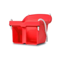 JAMARA 460661 Babyschaukel Small Swing – Ab 10 Monate, Robuster Kunststoff, Belastbar Bis 25 Kg, Inkl. Sicherheitsbügel, Kippsicher, Indoor-Outdoor Geeignet, Rot -Spielzeug Geschäft xjam 460661 4 1280x1280