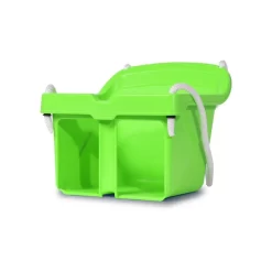 JAMARA 460662 Babyschaukel Small Swing – Ab 10 Monate, Robuster Kunststoff, Belastbar Bis 25 Kg, Inkl. Sicherheitsbügel, Kippsicher, Indoor-Outdoor Geeignet, Grün -Spielzeug Geschäft xjam 460662 4 1280x1280
