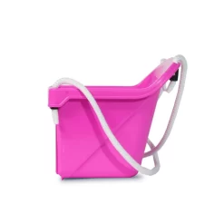 JAMARA 460663 Babyschaukel Small Swing – Ab 10 Monate, Robuster Kunststoff, Belastbar Bis 25 Kg, Inkl. Sicherheitsbügel, Kippsicher, Indoor-Outdoor Geeignet, Pink -Spielzeug Geschäft xjam 460663 2 1280x1280