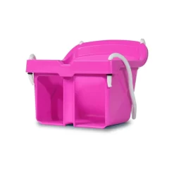 JAMARA 460663 Babyschaukel Small Swing – Ab 10 Monate, Robuster Kunststoff, Belastbar Bis 25 Kg, Inkl. Sicherheitsbügel, Kippsicher, Indoor-Outdoor Geeignet, Pink -Spielzeug Geschäft xjam 460663 4 1280x1280