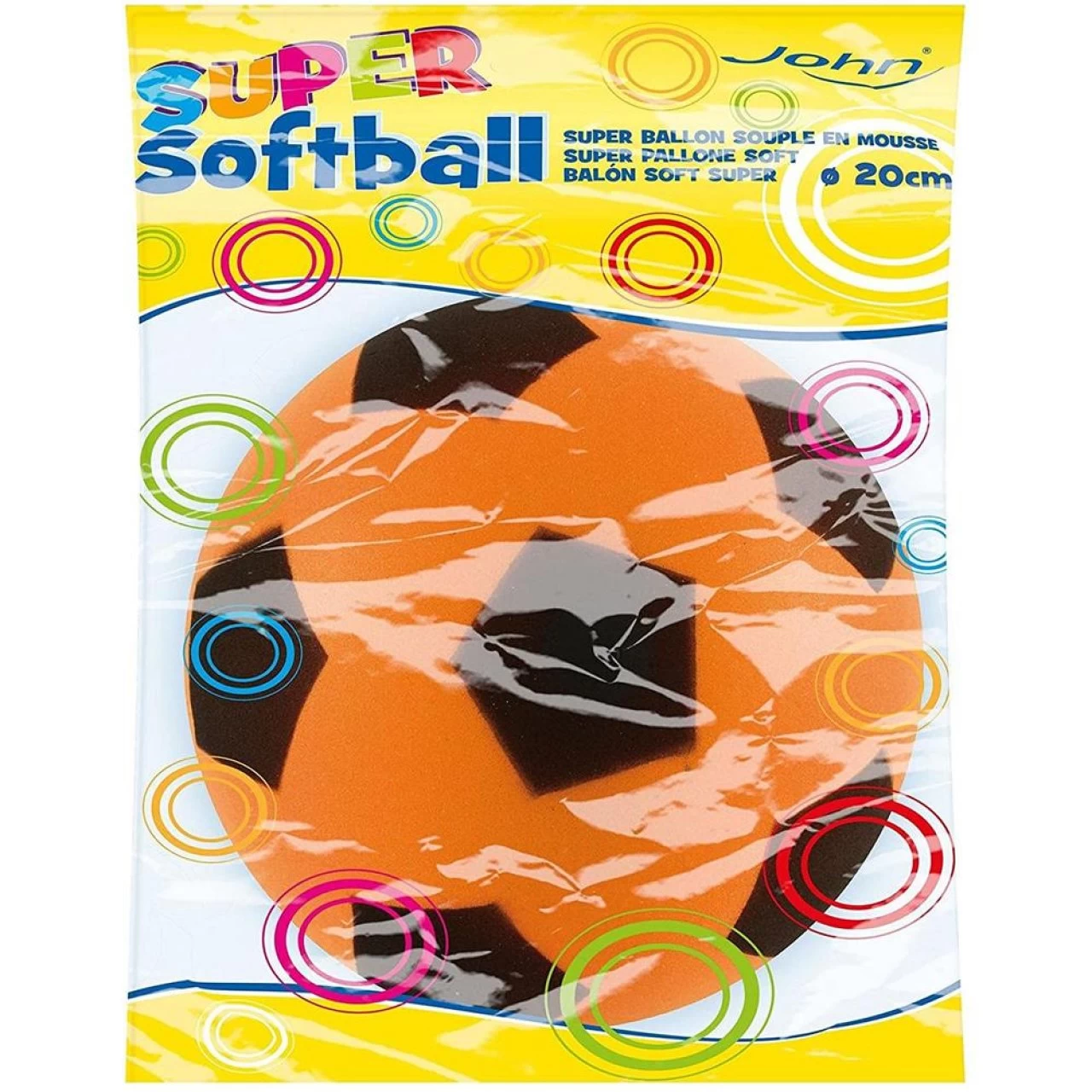 John Super Softball 20 Cm Schaumstoff Softfußball 1 Stück Zufällig 4 John Super Softball 20 Cm Schaumstoff Softfußball 1 Stück Zufällig – Bild 4