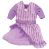 Käthe Kruse Puppenkleid Chloe Kruselings Magic Outfit Lila Kleid Glitzerkleid Puppenkleidung Zubehör