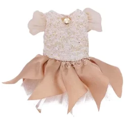 Käthe Kruse Puppenkleid Luna Kruselings Magic Outfit Gold Glitzerkleid Puppenkleidung Zubehör