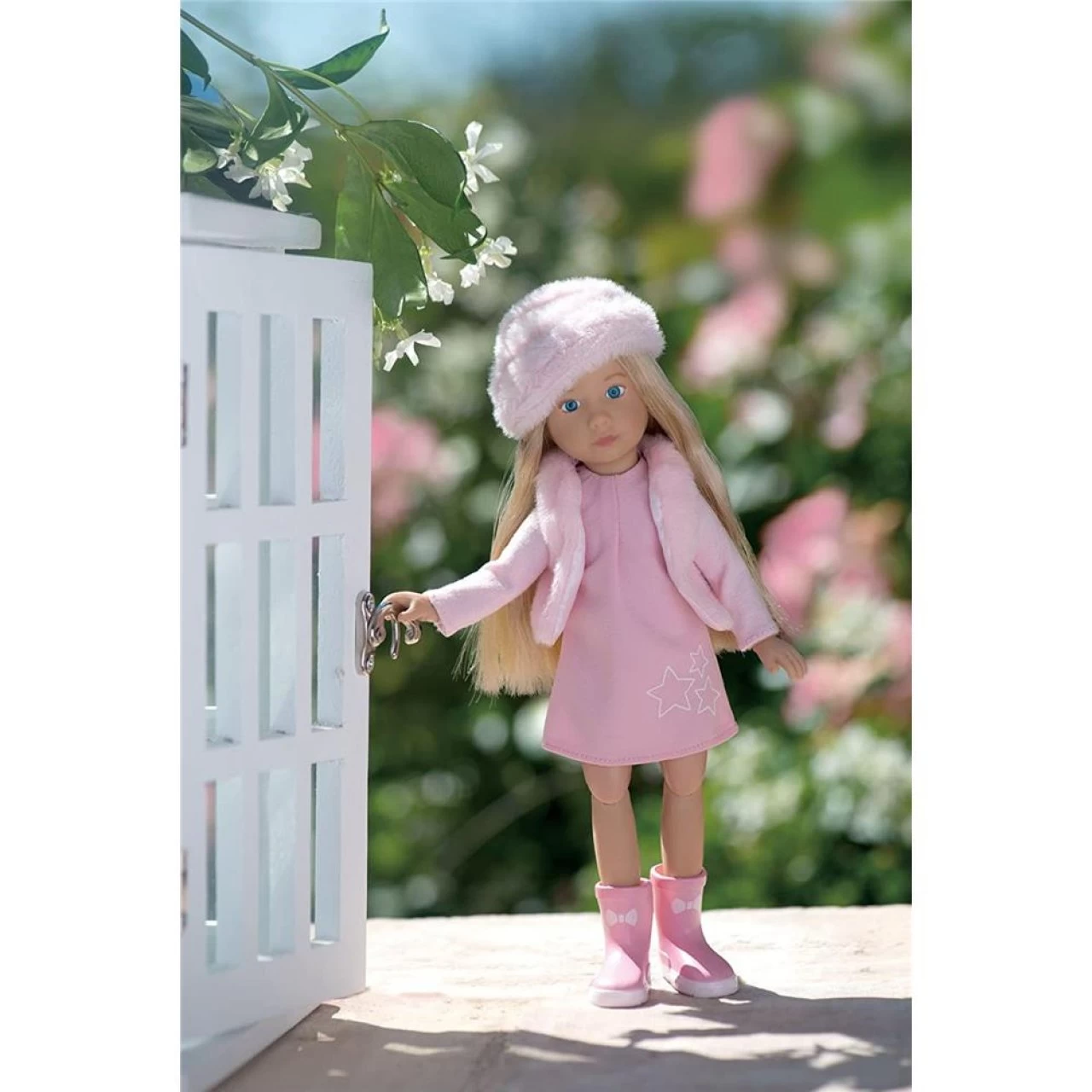 Käthe Kruse Puppe Vera Kruselings 23 Cm Casual Outfit Rosa Etuikleid Modepuppe Spielpuppe 2 Käthe Kruse Puppe Vera Kruselings 23 Cm Casual Outfit Rosa Etuikleid Modepuppe Spielpuppe – Bild 2