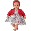Käthe Kruse Puppe Mini Bambina Fleur 33 Cm Mit Blumenkleid Strickjacke Modepuppe