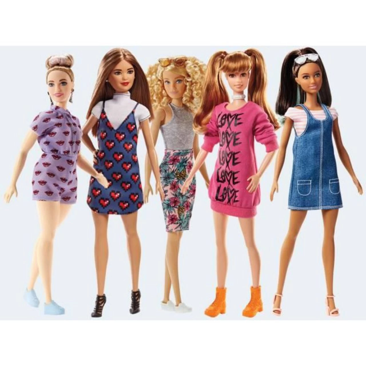 Mattel Barbie Fashionistas Modepuppe Spielpuppe | 1 Stück Zufällige Variante 2 Mattel Barbie Fashionistas Modepuppe Spielpuppe | 1 Stück Zufällige Variante – Bild 2