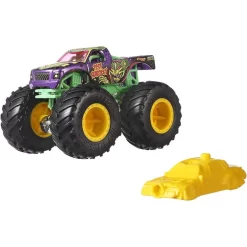 MATTEL Hot Wheels FYJ44 Monster Trucks 1:64 Die Cast Auto Zufällige Auswahl Monstertruck Geländewagen