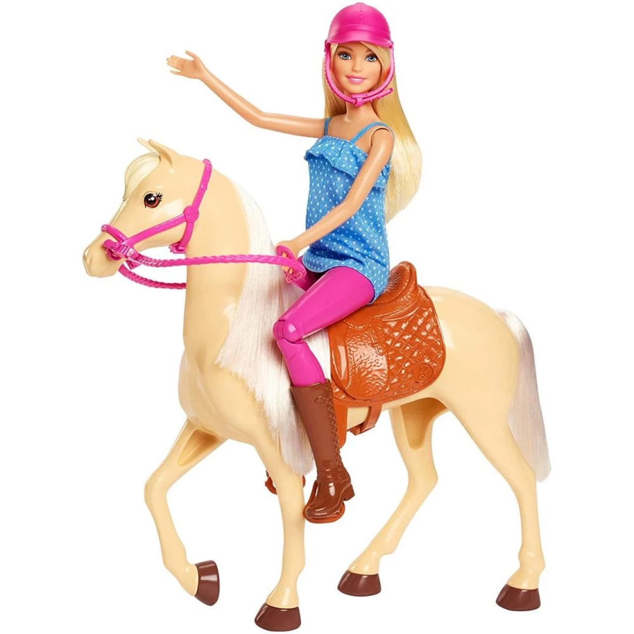 Mattel Barbie FXG94 FXH13 Pferd Mit Mähne Und Puppe Bewegliche Knie Puppen Spielzeug Puppenzubehör 4 Mattel Barbie FXG94 FXH13 Pferd Mit Mähne Und Puppe Bewegliche Knie Puppen Spielzeug Puppenzubehör – Bild 4