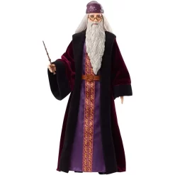 Mattel FYM54 - Harry Potter Dumbledore Puppe Mit Zubehör, Spielzeug Ab 6 Jahren
