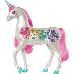 Mattel Barbie Dreamtopia Regenbogen-Königreich Magisches Haarspiel-Einhorn