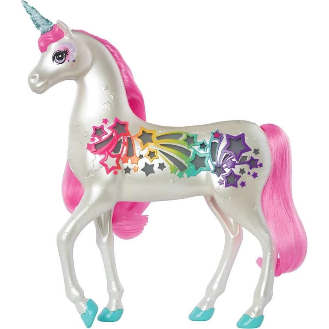 Mattel Barbie Dreamtopia Regenbogen-Königreich Magisches Haarspiel-Einhorn 1 Mattel Barbie Dreamtopia Regenbogen-Königreich Magisches Haarspiel-Einhorn