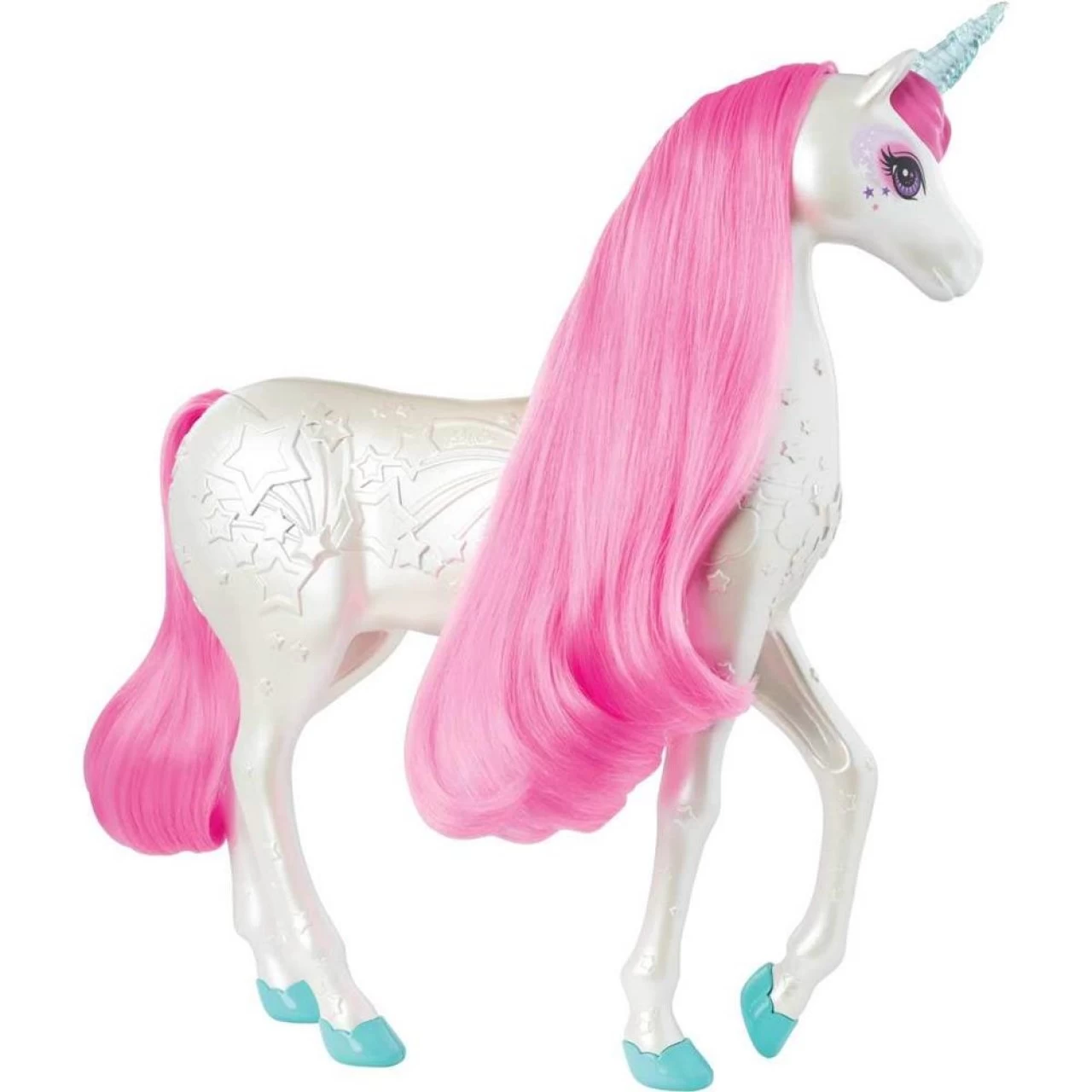 Mattel Barbie Dreamtopia Regenbogen-Königreich Magisches Haarspiel-Einhorn 3 Mattel Barbie Dreamtopia Regenbogen-Königreich Magisches Haarspiel-Einhorn – Bild 3