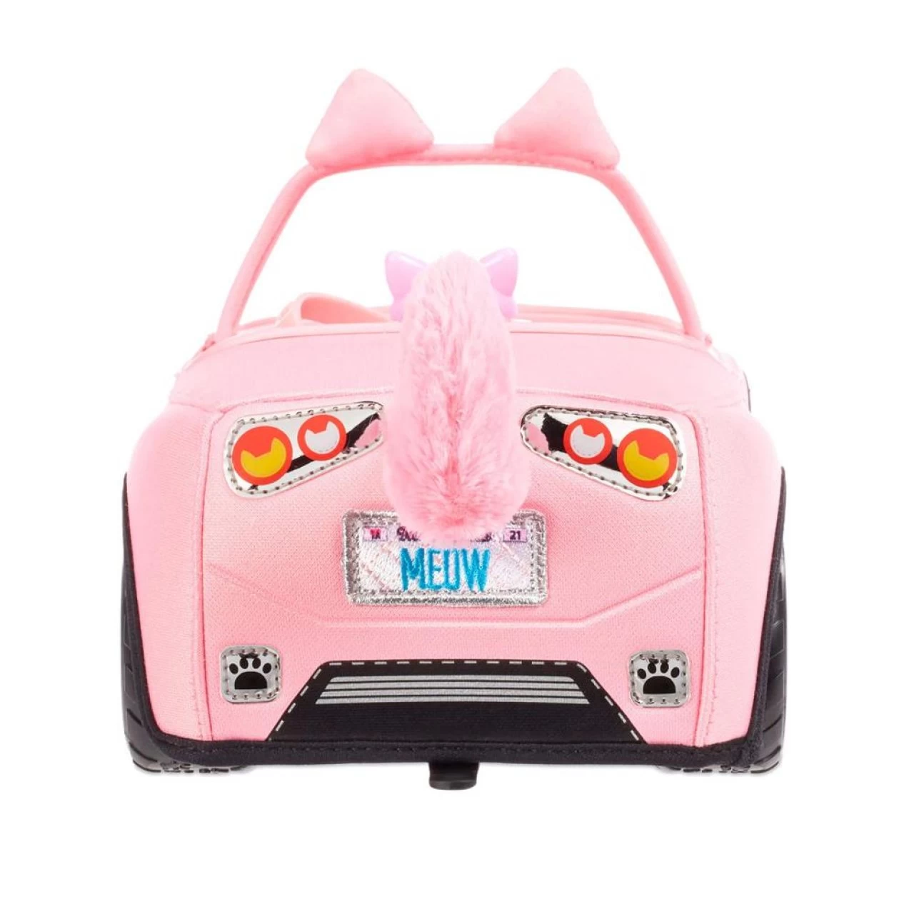 MGA Na! Na! Na! Surprise Weiches Plüsch Cabrio Rosa 26,7 Cm Spielzeugauto Puppenfahrzeug 2 MGA Na! Na! Na! Surprise Weiches Plüsch Cabrio Rosa 26,7 Cm Spielzeugauto Puppenfahrzeug – Bild 2